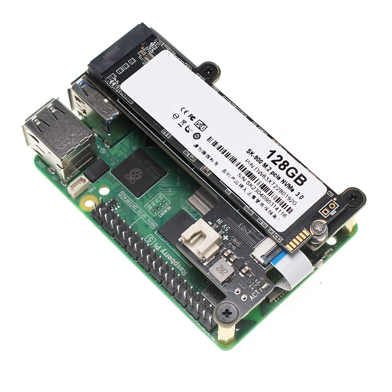 Turing Pi 2 - Raspberry Pi 5 X1001 M.2 SSD
