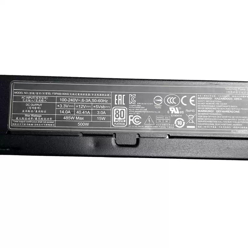 FSP500-30AS Flex ATX 1U PSU 50 - đánh giá và giá Atx Power Supply 1U Flex 500W